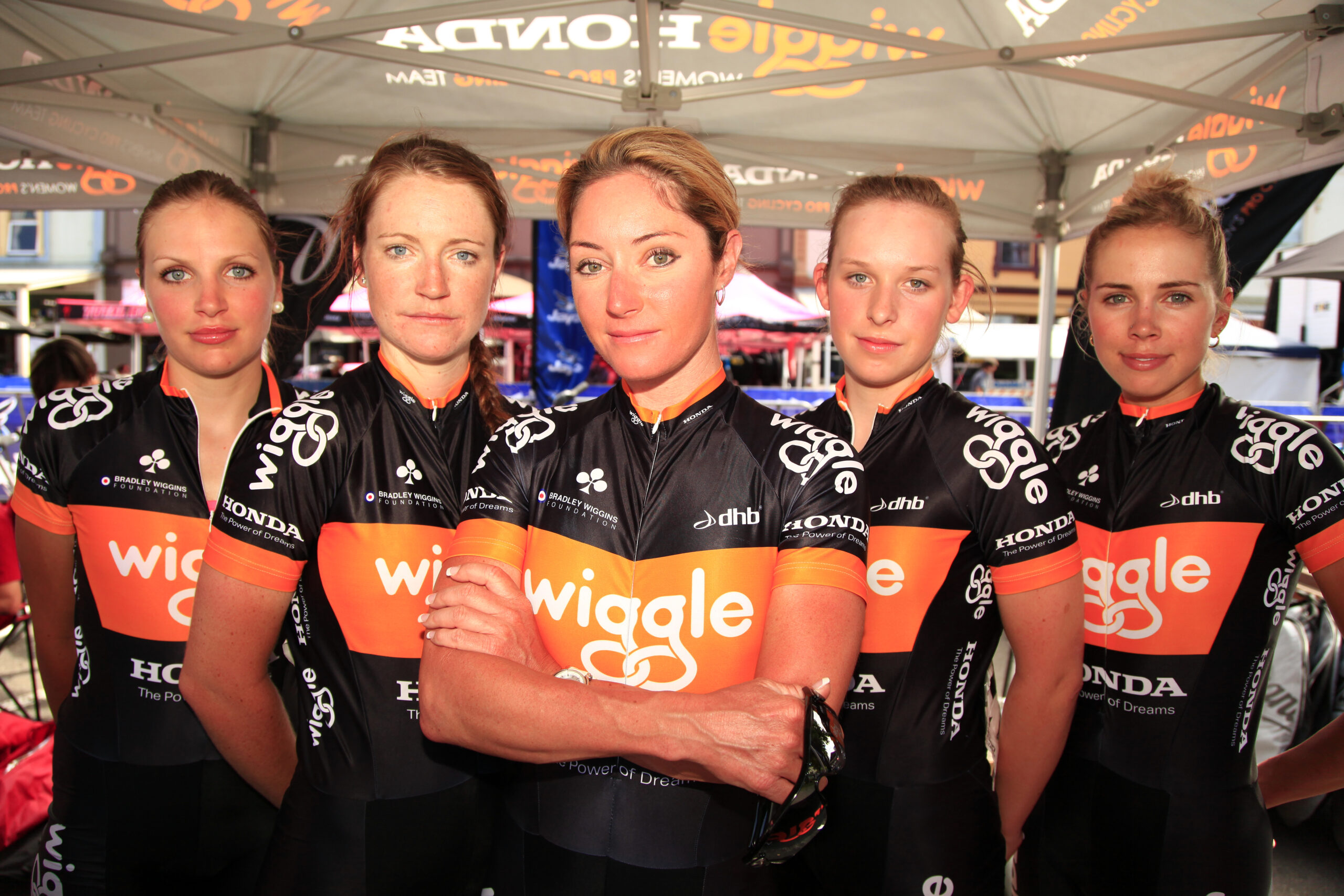 Cyclevox partner with Wiggle Honda Pro Cycling team for video content.