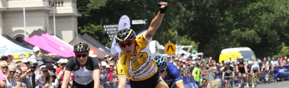 Bronzini becomes first non-Australian Bay Crits champion after third stage win