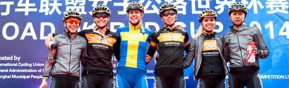 Giorgia Bronzini takes third place in Tour of Chongming Island World Cup