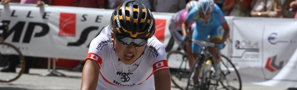 Hagiwara takes a first ever Japanese podium spot in Giro Rosa stage three
