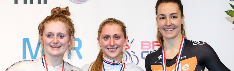 Laura Trott wins Great Britain National Scratch Race Title