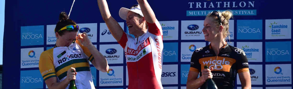 Mullens takes another Noosa Open Criterium podium with a battling third place