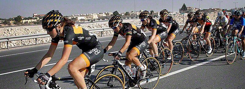 Time bonus hunt moves Chloe Hosking into the Tour of Qatar top three