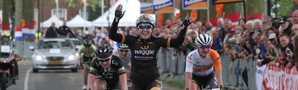 Chloe Hosking beats Vos to take first 2015 win at the Marianne Vos Classic