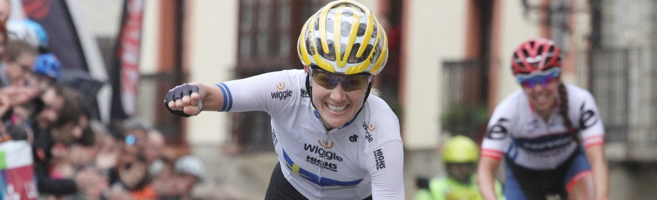 Emma Johansson wins Emakumeen Bira stage one in breakaway sprint