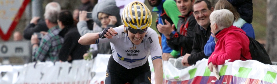 Second victory in two days gives Emma Johansson the Emakumeem Bira lead!