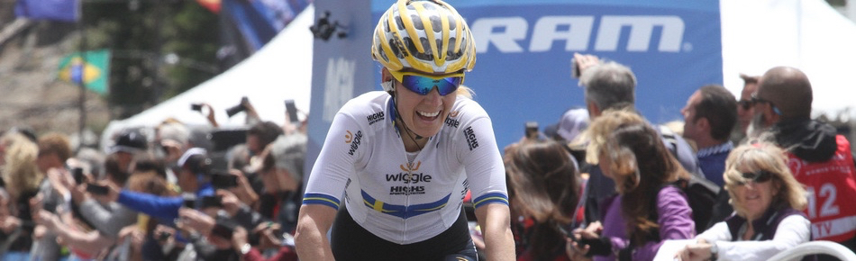 Emma Johansson second in uphill finish to Tour of California Stage One
